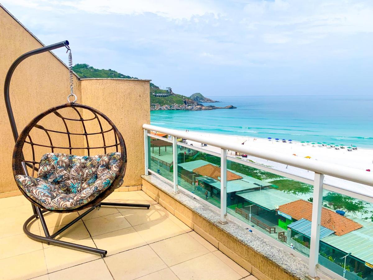 Luxuosa Cobertura Com Piscina Vista Mar Praia Grande 阿拉亚尔-杜卡布 外观 照片