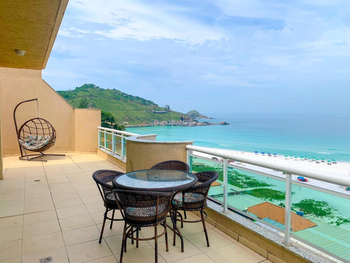 Luxuosa Cobertura Com Piscina Vista Mar Praia Grande 阿拉亚尔-杜卡布 外观 照片
