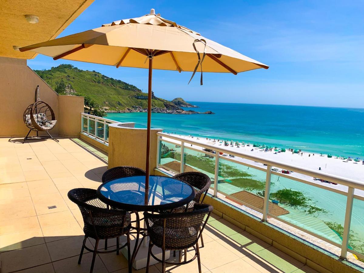Luxuosa Cobertura Com Piscina Vista Mar Praia Grande 阿拉亚尔-杜卡布 外观 照片