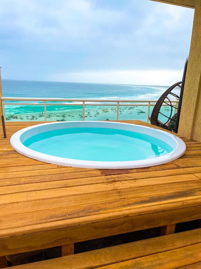 Luxuosa Cobertura Com Piscina Vista Mar Praia Grande 阿拉亚尔-杜卡布 外观 照片